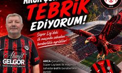 Gelgör’den Çorum FK’ya tebrik: “Süper Lig’e yakıştığını gösterdi”