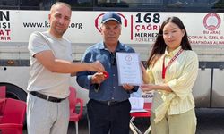 Alaca’da kan bağışı kampanyasına yoğun ilgi
