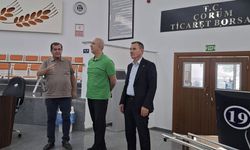 DOKAP Başkanı Gültekin’den Çorum Ticaret Borsası’na ziyaret