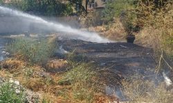 Örtü yangınları korkuttu: Nedeni araştırılıyor