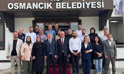 Ahlatcı’dan Osmancık Belediyesi’ne ziyaret: Yeni projeler görüşüldü