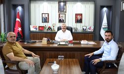 Hizmet-İş’ten Başkan Ahmet Gelgör’e ziyaret