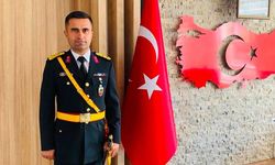 İlçe Jandarma Komutanı Nuri Uyar yüzbaşılığa terfi etti