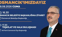 Ahlatcı, Osmancık’ta vatandaşlarla buluşacak
