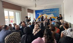 Ahlatcı Alaca’da teşkilat ve halk buluşmasına katıldı