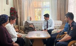 Göreve başladı: İlk olarak şehit annesini ziyaret etti