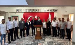 Ahlatcı’dan Kaymakam Kayış’a hayırlı olsun ziyareti