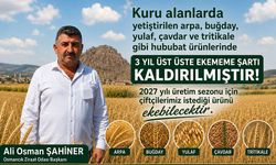 Osmancık’ta çiftçilere önemli duyuru: Hububatta münavebe şartı kaldırıldı
