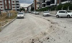 Çorum’da yolu kirleten kamyona ceza kesildi