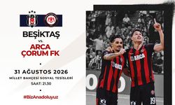 Çorum FK-Beşiktaş maçı dev ekranda izlenecek