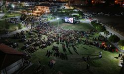 Açık Hava Sinema Geceleri “Yıldızlar da Kayar” ile devam etti