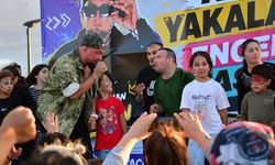 Çorum'da rap konserinde özel bireyler doyasıya eğlendi