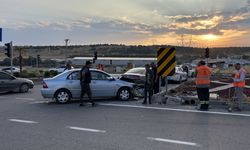 Çorum’da iki otomobil çarpıştı: Sürücüler yara almadan kurtuldu