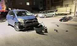 Çorum’da motosiklet kazası: Çarpışmanın şiddetiyle yola savruldu