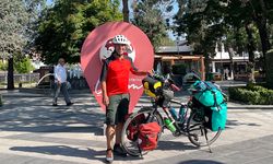 13 yıllık bisiklet tutkunu, en büyük hayali için dünyayı pedallayacak