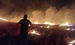 Çorum'da 7 köyün sınırındaki yangına müdahale sürüyor