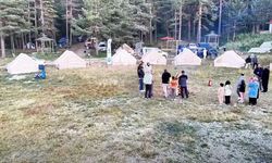 Bayat’ta ilk kamp Karatepe Kuşçaçimen Yaylası’nda yapıldı