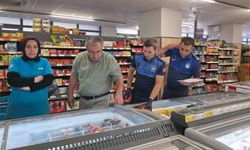Bayat’ta zincir marketlere kapsamlı denetim