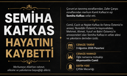 Semiha Kafkas hayatını kaybetti
