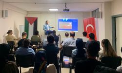 Çorum’da Filistin paneli: Yapay zekâ, dijital kıyım ve veri hikâyeciliği konuşuldu