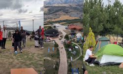 Çorum’da babalar ve çocukları kampta buluştu