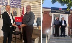 İl Müftüsü Yıldırım’dan Kunduzhan Mahalle Muhtarı Akçal’a ziyaret