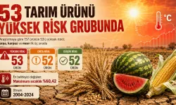 Türkiye’nin tarımında iklim alarmı: 53 ürün yüksek risk grubunda