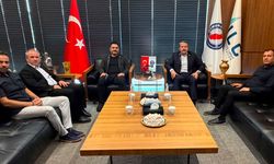 Fatih Okumuş’tan Ali Yalçın’a taziye ziyareti