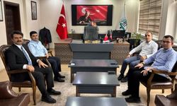 Bayat Kaymakamı Koç’a hayırlı olsun ziyareti