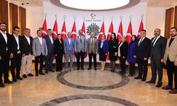 Güven Tazeleyen Yağbat ve Ekibi Vali Çalgan’la Buluştu