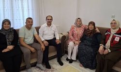 Şehidin Emanetine Vefa Ziyareti: Bakan Göktaş’ın Selamı İletildi!