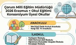 Çorum’da Erasmus+ konsorsiyumuna 22 okul seçildi