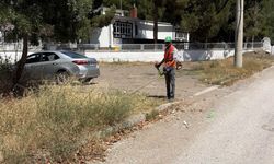 Osmancık’ta park ve bahçe ekipleri sahada