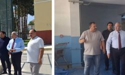 Cemil Çağlar okullardaki bakım ve onarım çalışmalarını inceledi