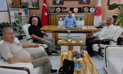 Güneyalıç Köyü heyetinden Duran Bıyık’a ziyaret