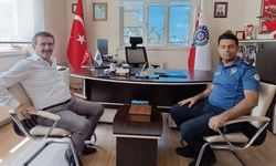 Başkan Aylar’dan yeni Emniyet Amiri İnan’a hayırlı olsun ziyareti