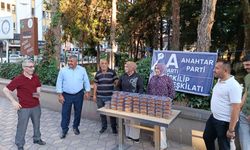 Anahtar Parti İskilip teşkilatından kandil simidi ikramı