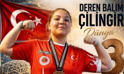 Deren Balım Çilingir dünya üçüncüsü oldu