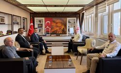 Kızılay heyetinden Kaymakam Şimşek’e ziyaret