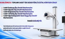 Çorum’un 5 ilçesine yeni dijital röntgen cihazı