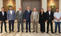 Gökhan Kerman ve Heyeti Başkan Aşgın ile Bir Araya Geldi