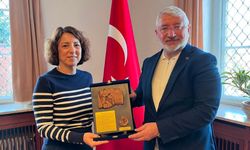Başkan Aşgın’dan Oslo Büyükelçisiyle görüştü