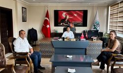Halkbank Bayat Şube Müdürü Yıldırım’dan Kaymakam Koç’a ziyaret