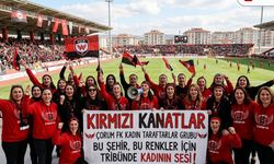 Çorum FK sevdalısı kadınlar “Kırmızı Kanatlar” grubunu kurdu