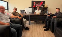 Fatih Okumuş’tan yeni görevlerine başlayan okul yöneticilerine ziyaret