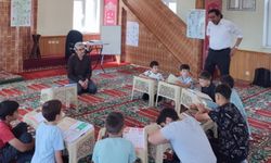 Müftü Yaşkabak’tan Çitli köyündeki Yaz Kur’an Kurslarına ziyaret