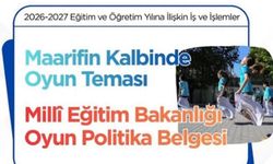 Okullarda oyunlarla eğitim süreci desteklenecek