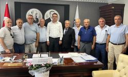 Sungurlulu hemşehrilerden SGK Ankara İl Müdürü Ömer Tök’e ziyaret
