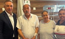 Mehmet Tahtasız’dan Akif Batak’a geçmiş olsun ziyareti