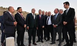 Vali Çalgan Sungurlu’daki su tesisi ve Diği Göleti’ni inceledi